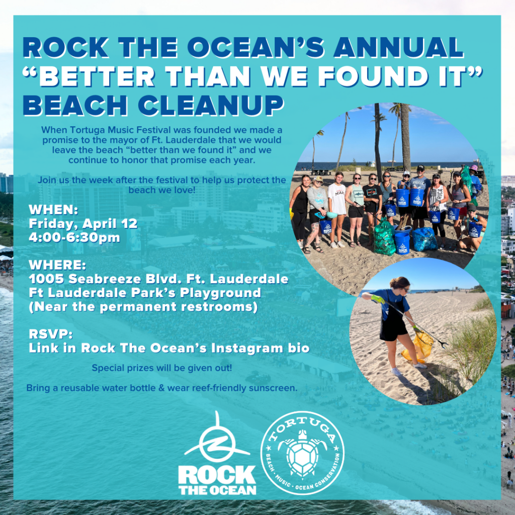 Rock The Ocean's Annual Better Than We Found It Beach Cleanup - Rock ...